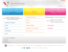 Tablet Screenshot of meyer-partenaires.com